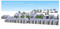 Computer generated view | PA15/10513 | Demolition of existing warehouse type building comprising 3,600 square metres of floorspace and the erection of a 70 unit residential development comprising 2no. 2-bed houses, 1no. 4-bed house, 10no one-bed flats and Computer generated view | PA15/10513 | Demolition of existing warehouse type building comprising 3,600 square metres of floorspace and the erection of a 70 unit residential development comprising 2no. 2-bed houses, 1no. 4-bed house, 10no one-bed flats and